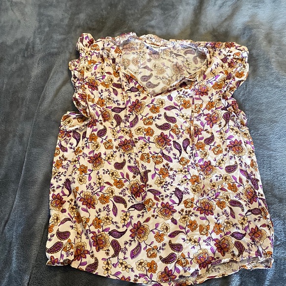 BB Dakota Ruffle tie blouse Medium from Evereve - Picture 1 of 5